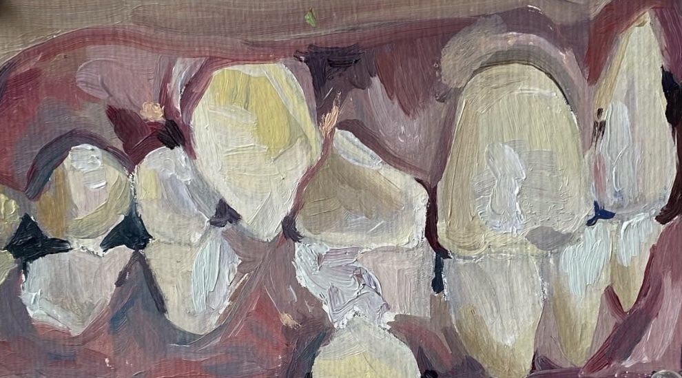 Teeth, Painting, 2025